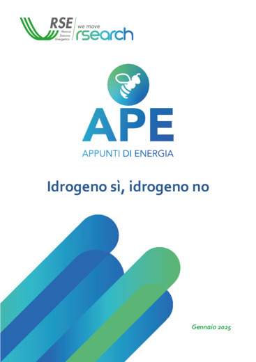 Il nuovo numero degli APE - Appunti di Energia  dedicato all'idrogeno