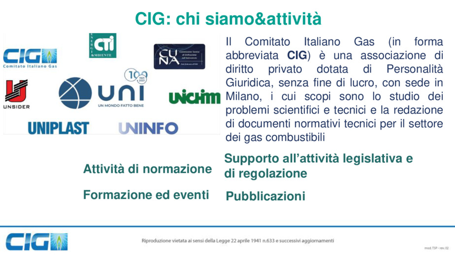 Il ruolo dell'infrastruttura nazionale di trasporto e distribuzione idrogeno