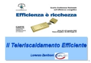 Lorenzo Zaniboni - AIRU Associazione Italiana Riscaldamento Urbano
