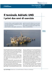 Il teminale Adriatic LNG. I primi due anni di esercizio