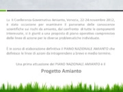 Il trattamento e lo smaltimento dei rifiuti contenenti Amianto: situazione