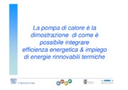 Impianti a pompa di calore per la climatizzazione annuale e