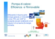 Impianti a pompa di calore per la climatizzazione annuale e