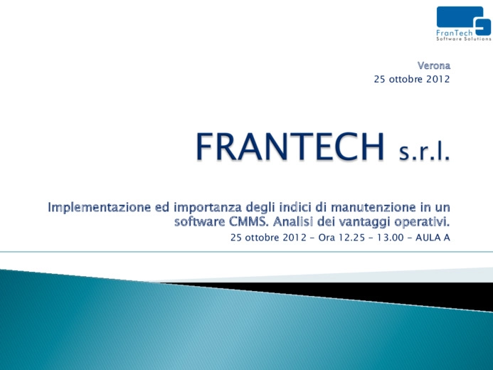 Implementazione e importanza degli indici di manutenzione in un software CMMS. Analisi dei vantaggi operativi