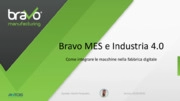 Industria 4.0  e i sistemi M.E.S: come integrare le