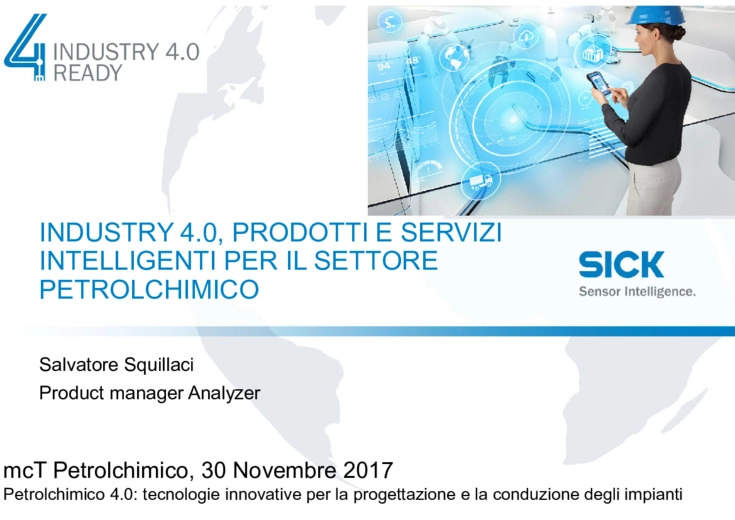 Industry 4.0, prodotti e servizi intelligenti per il settore