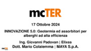 Assorbitori, Climatizzazione, Cogenerazione, Efficienza energetica, Geotermia, Hotel, Refrigerazione, Trigenerazione