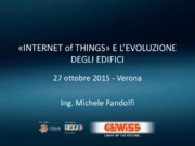Internet of Things e l’evoluzione degli edifici