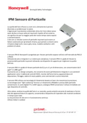 IPM Sensore di Particelle