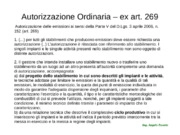 Iter autorizzativo, soluzioni progettuali ed oneri di monitoraggio per l