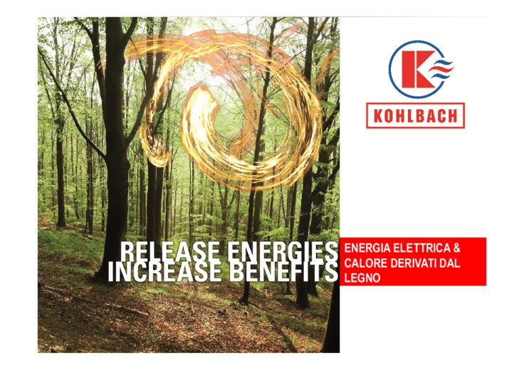 KCO Cogeneration & Bioenergie - Energia Elettrica & Calore derivati dal legno