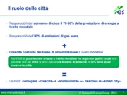 L’evoluzione della città verso le Smart City e il ruolo