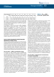 L’incidenza del coefficiente di scambio termico per trasmissione nelle ristrutturazioni