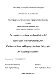Francesco Tinti - Universit Degli Studi di Bologna