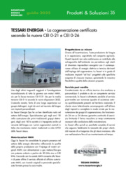 La cogenerazione certificata secondo la norma CEI 0-21 e CEI 0-16