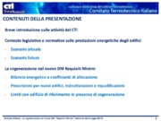 La cogenerazione nel nuovo DM “requisiti minimi” attuativo della legge