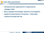 La cogenerazione : tecnologie, mercato, incentivi