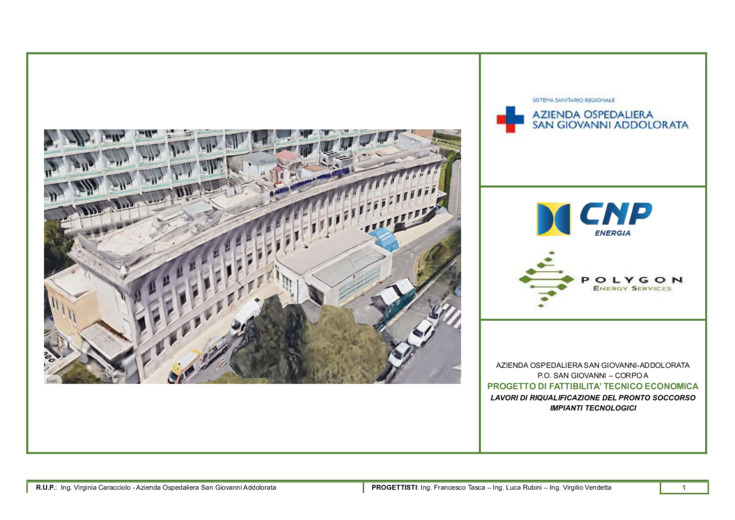 La convenienza del fotovoltaico con sistemi di accumulo nell'ambito delle CER. Simulazioni. Azienda ospedaliera San Giovanni Addolorata