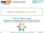 Pier Ruggero Spina - Universit degli studi di Ferrara