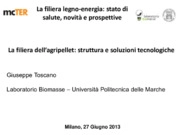 La filiera dell’agripellet: struttura e soluzioni tecnologiche 