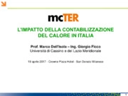 Limpatto della contabilizzazione del calore in Italia