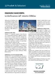 Lubrificazione industriale, Oil and Gas, Petrolchimico, Raffinerie, Valvole