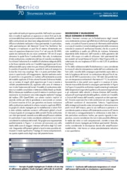 La modellazione termofluidodinamica delle strategie antincendio, validazione e valutazione di