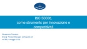 Cogenerazione, ISO 50001, Sicurezza alimentare