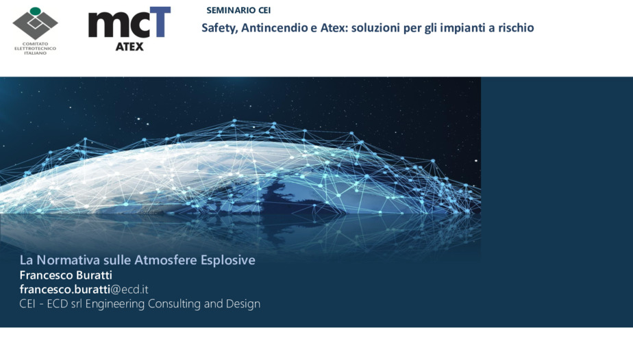 La normativa sulle atmosfere esplosive