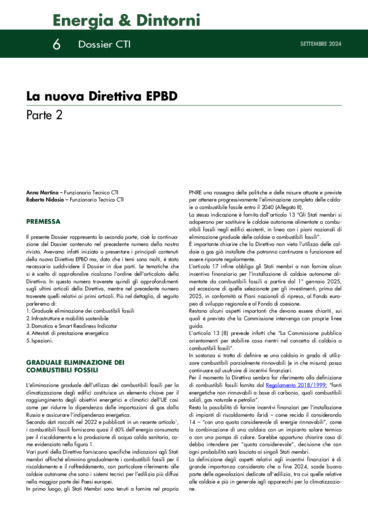 La nuova Direttiva EPBD parte 2