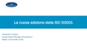 La nuova edizione della ISO 50001