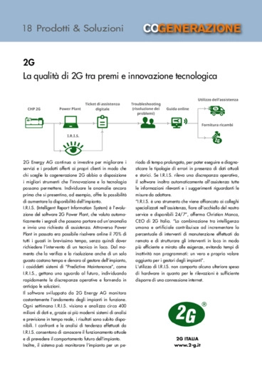 La qualità di 2G tra premi e innovazione tecnologica