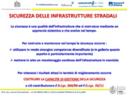 La sicurezza della circolazione stradale in galleria