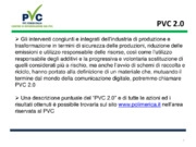 La strategia per la sostenibilità del PVC - Un PVC