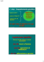 La valutazione dei rischi e le relative misure di prevenzione