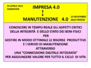 Le applicazioni della Manutenzione 4.0. Benefici ed implicazioni