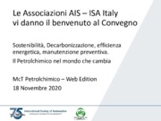 AIS Associazione Italiana Strumentisti - I.S.A. Italy Section