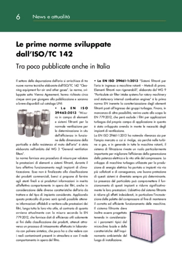 Le prime norme sviluppate dall’ISO/TC 142 tra poco pubblicate anche