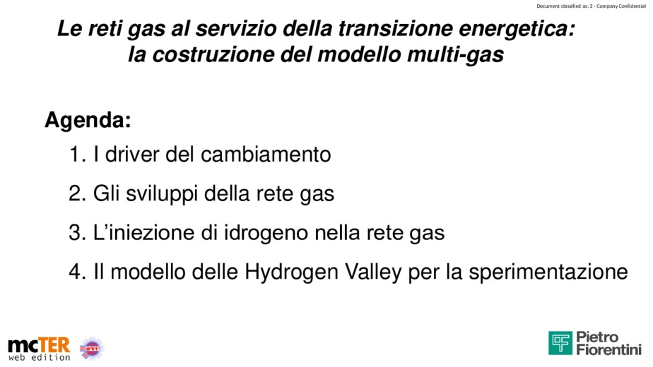 Le reti gas al servizio della transizione energetica: la costruzione del modello multi-gas