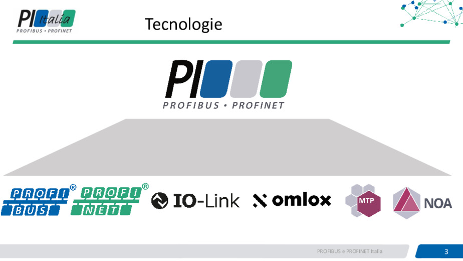 Le reti Profibus e Profinet consentono una manutenzione predittiva innovativa