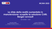 Le sfide della realtà aumentata nella manutenzione industriale