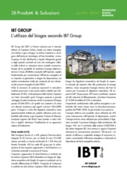 L'utilizzo del biogas secondo IBT Group