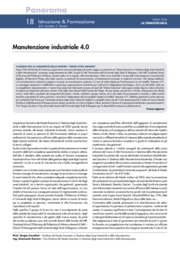 Asset Management, Cyber security, Industria 4.0, Internet of things, Manutenzione industriale, Termotecnica
