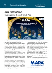 MAPA PROFESSIONNEL. Nuova gamma di guanti Grip & Proof