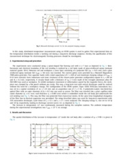 Measurement of coil temperature in electromagnetic forming processes by means