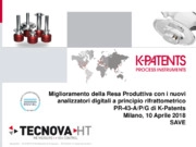 Miglioramento della Resa Produttiva nei processi food, pharma e chimici