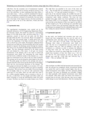 Minimizing scour downstream of hydraulic structures using single line of