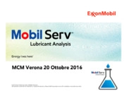 Mobil Serv Lubricant Analysis: analisi dell