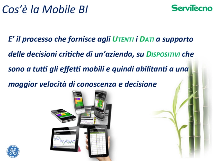 Mobile Business Intelligence con i dati di impianto e produzione