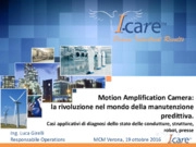 Motion Amplification Camera: la rivoluzione nel mondo della manutenzione predittiva